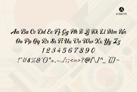 Retrocast Font PNG with transparent background - Preview 5