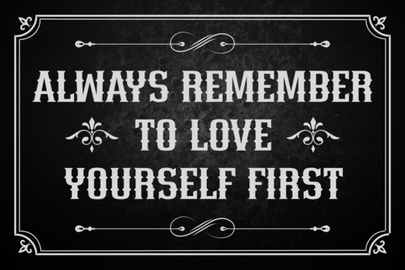 Sambo Victorian Font PNG with transparent background - Preview 2