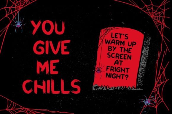 Scary Killer Font PNG with transparent background - Preview 2