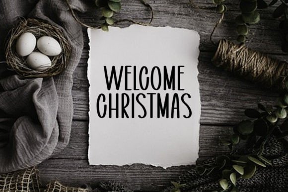 Christmas Font - Preview 1