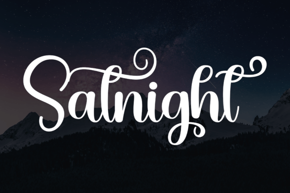 Batnight Font - Preview 6