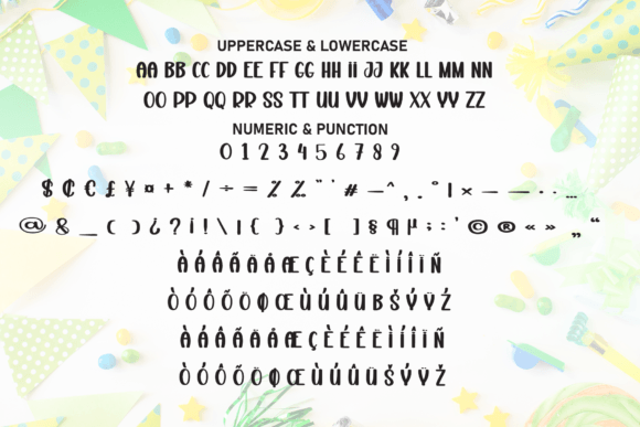 Birthday Font - Preview 6