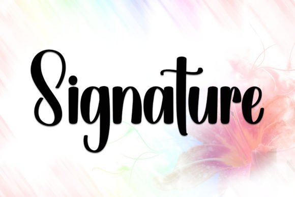 Breast Cancer Font - Preview 1