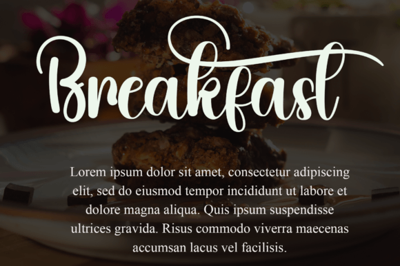 Chocolate Brownies Font - Preview 6