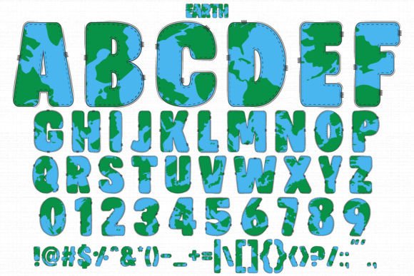 Earth Font - Preview 1