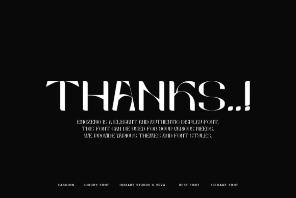 Enozeno Font PNG with transparent background - Preview 5