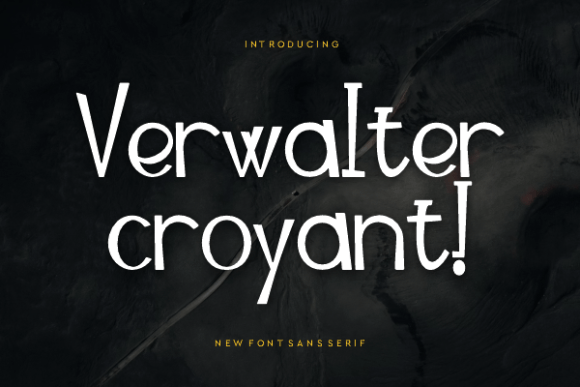 Funyranz Font PNG with transparent background - Preview 1