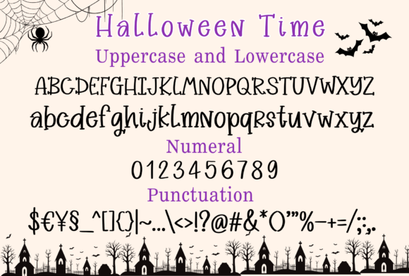 Halloween Time Font - Preview 6