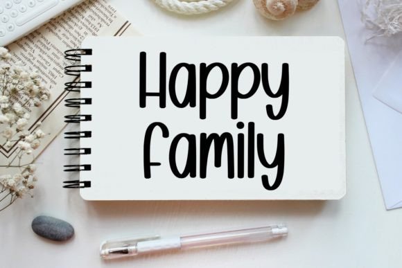 Minimalis Rainbow Font PNG with transparent background - Preview 2