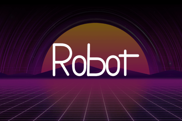 Cyber Brock Font - Preview 2