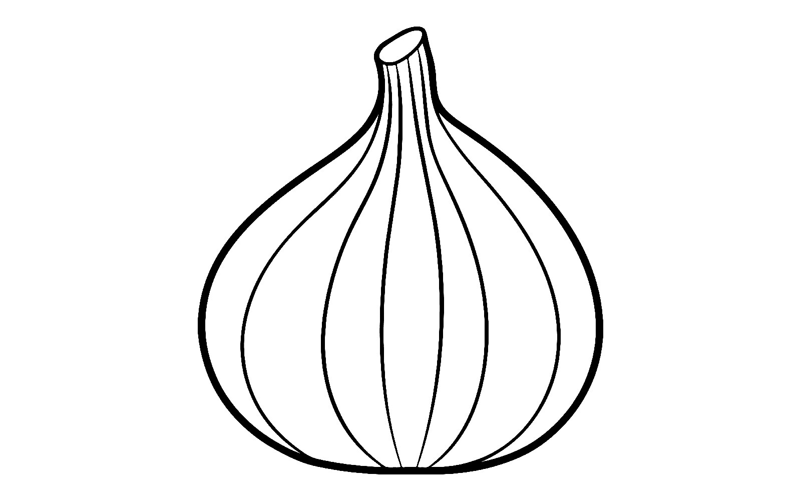 Dynamic Garlic with Line Art Vector Graphic by Photowall · Creative Fabrica