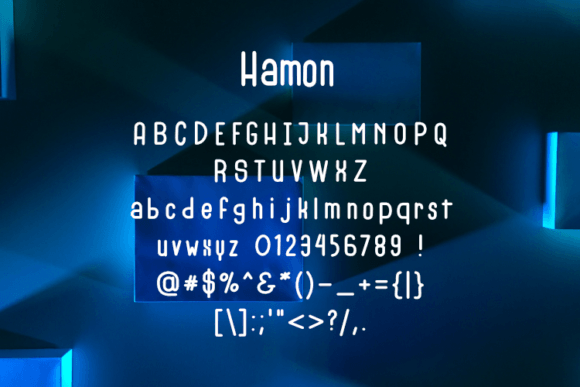Hamon Font - Preview 1