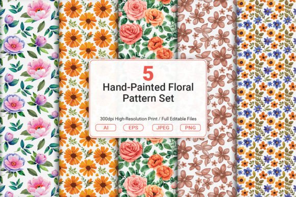 Floral Pattern Examples 42 Floral Wallpaper Patterns Designs & Graphics