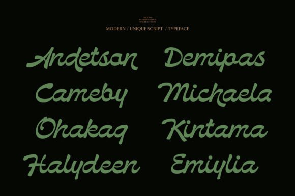 Bendstag Font - Preview 3