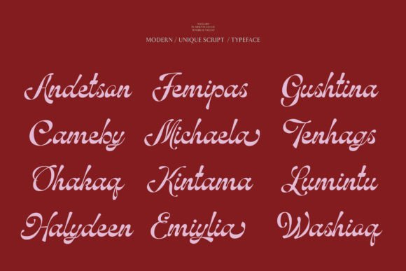 Hubiny Font - Preview 4