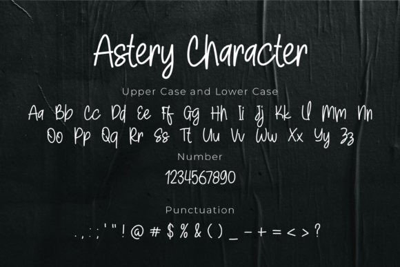 Astery Font - Preview 5