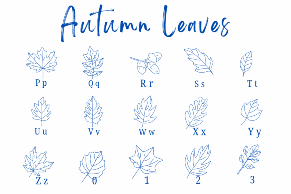 Autumn Leaves Font - Preview 2
