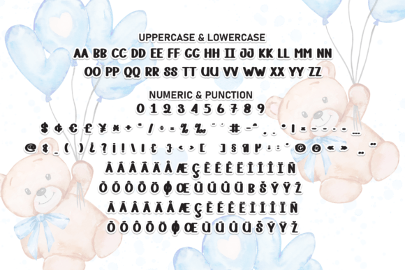Baby Bear Font - Preview 6