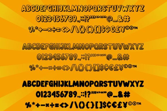 Booom Font - Preview 3