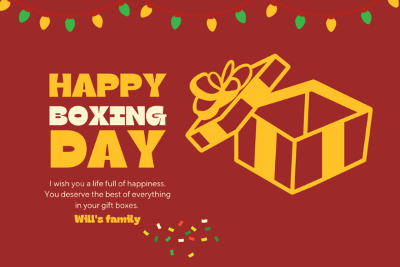 Boxing Day Gift Bow Font - Preview 4