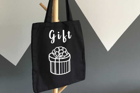 Boxing Day Gift Bow Font - Preview 5