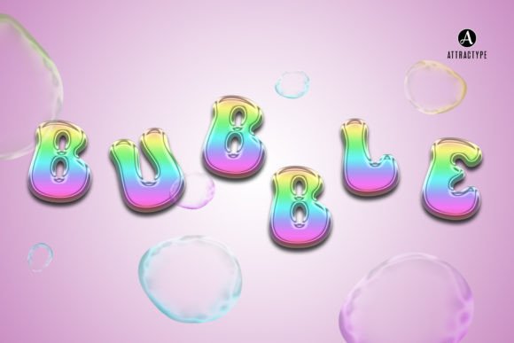 Bubbloom Font - Preview 3