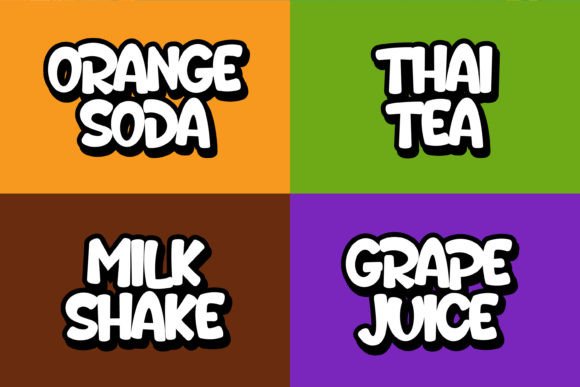 Choco Bar Font - Preview 4