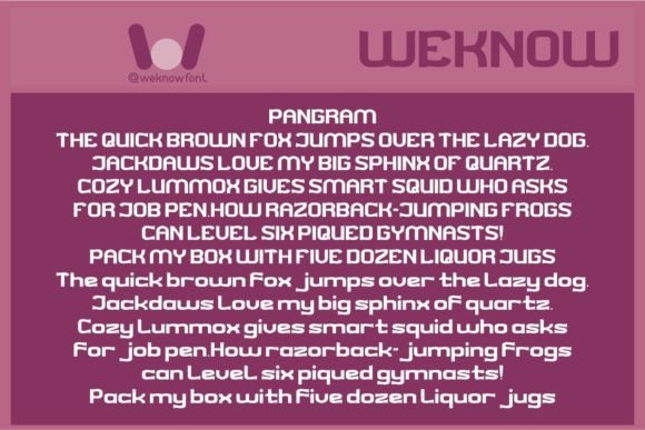 Core Thought Font - Preview 6