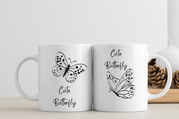 Cute Butterfly Font - Preview 6