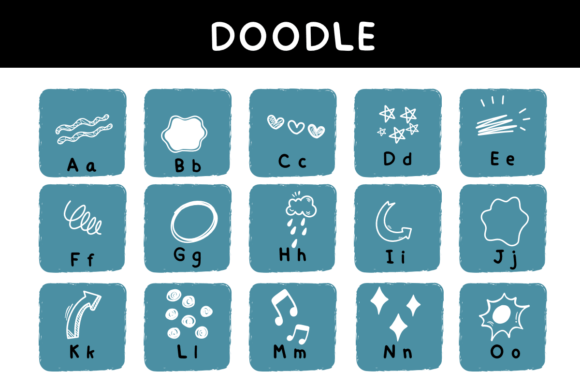 Doodle Font - Preview 1
