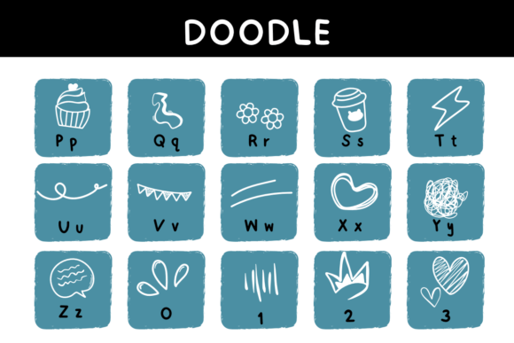 Doodle Font - Preview 2