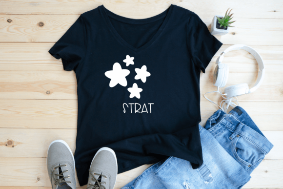 Doodle Star Font PNG with transparent background - Preview 5