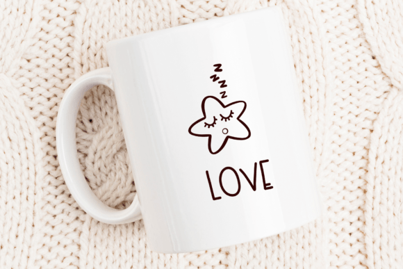 Doodle Star Font PNG with transparent background - Preview 6