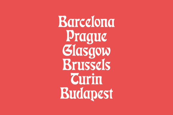 Eckmann Moderne Font - Preview 2