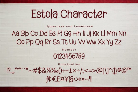 Estola Font - Preview 5