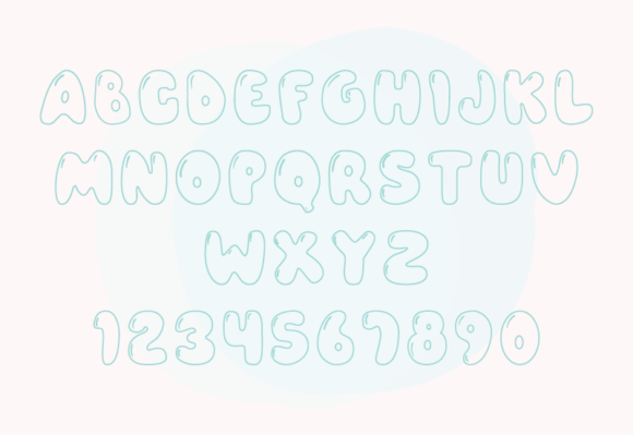 Fairy Bubble Font - Preview 3