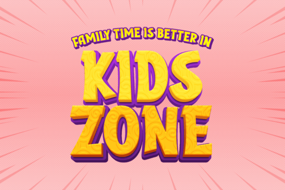 Family Cartoon Font - Preview 2