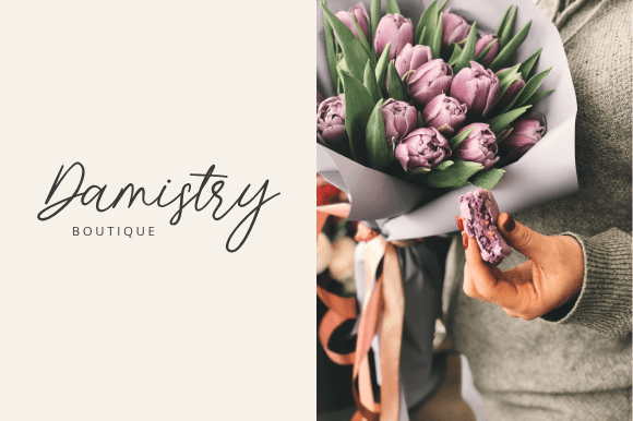 Florine Signature Font - Preview 1