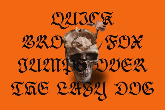 Forsaken Font - Preview 2
