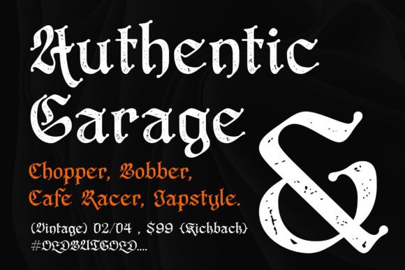 Forsaken Font - Preview 6