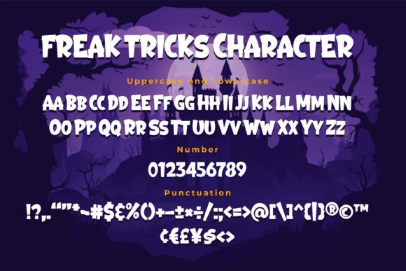 Freak Tricks Font - Preview 4