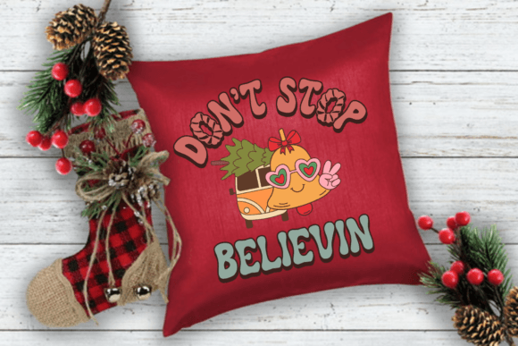 Groovy Christmas Font - Preview 3