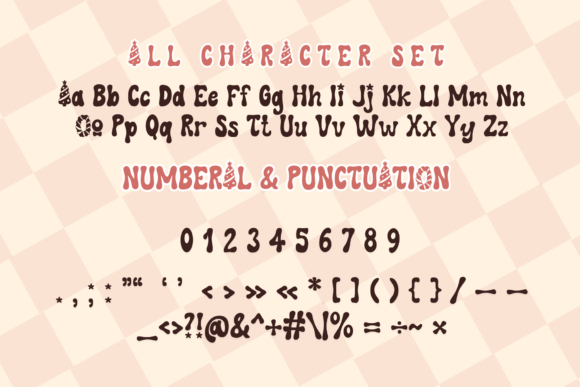 Groovy Christmas Font - Preview 4