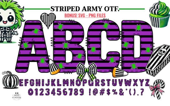 Halloween Army Bundle Font - Preview 4