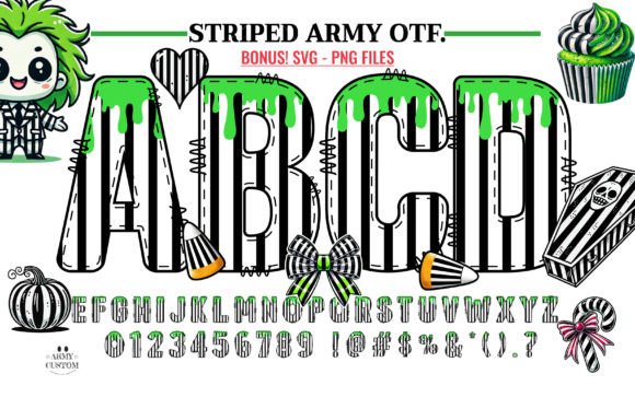 Halloween Army Bundle Font - Preview 5