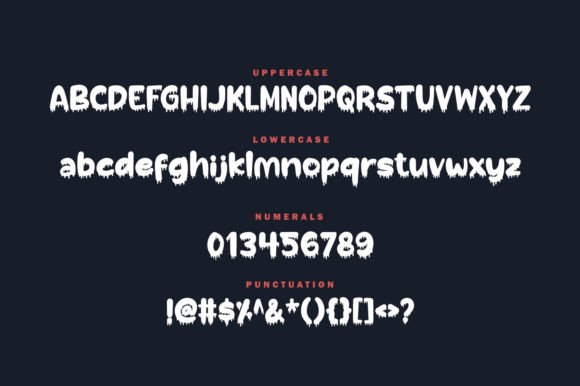 Moghty Hard Font PNG with transparent background - Preview 2