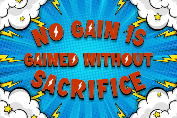 More Power Font PNG with transparent background - Preview 3