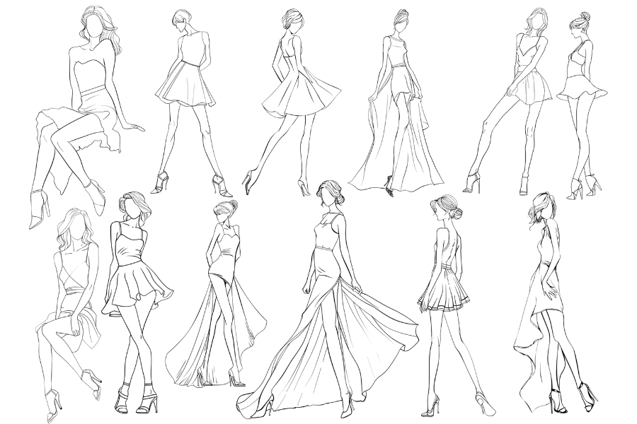 Procreate Photoshop Fashion Brush - photo 3