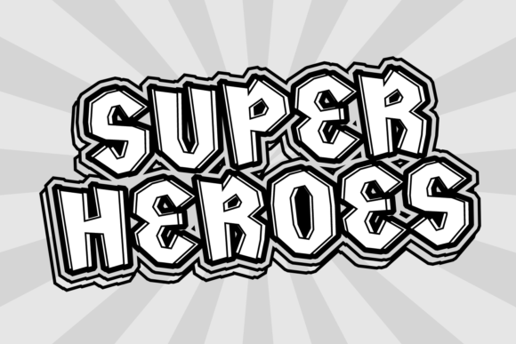 Rebro Strom Font PNG with transparent background - Preview 1
