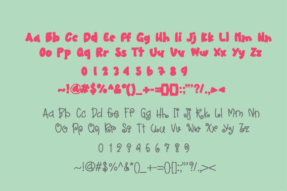Reindeer Latte Art Font PNG with transparent background - Preview 1